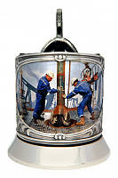 Подстаканник "Нефтяники" цветной